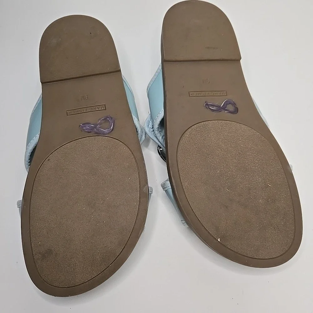 Marc Fisher Light Blue Sandles Size‎ 9m